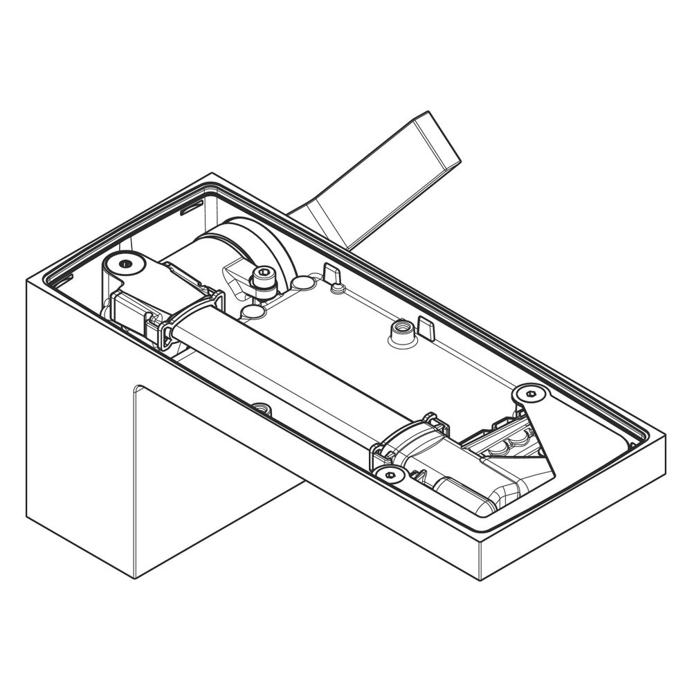 Hansgrohe AXOR MyEdition Einhebel-Waschtischmischer 70mm, 5l/min, Push-Open Ablauf... HANSGROHE-47012800 4059625201916 (Abb. 24)