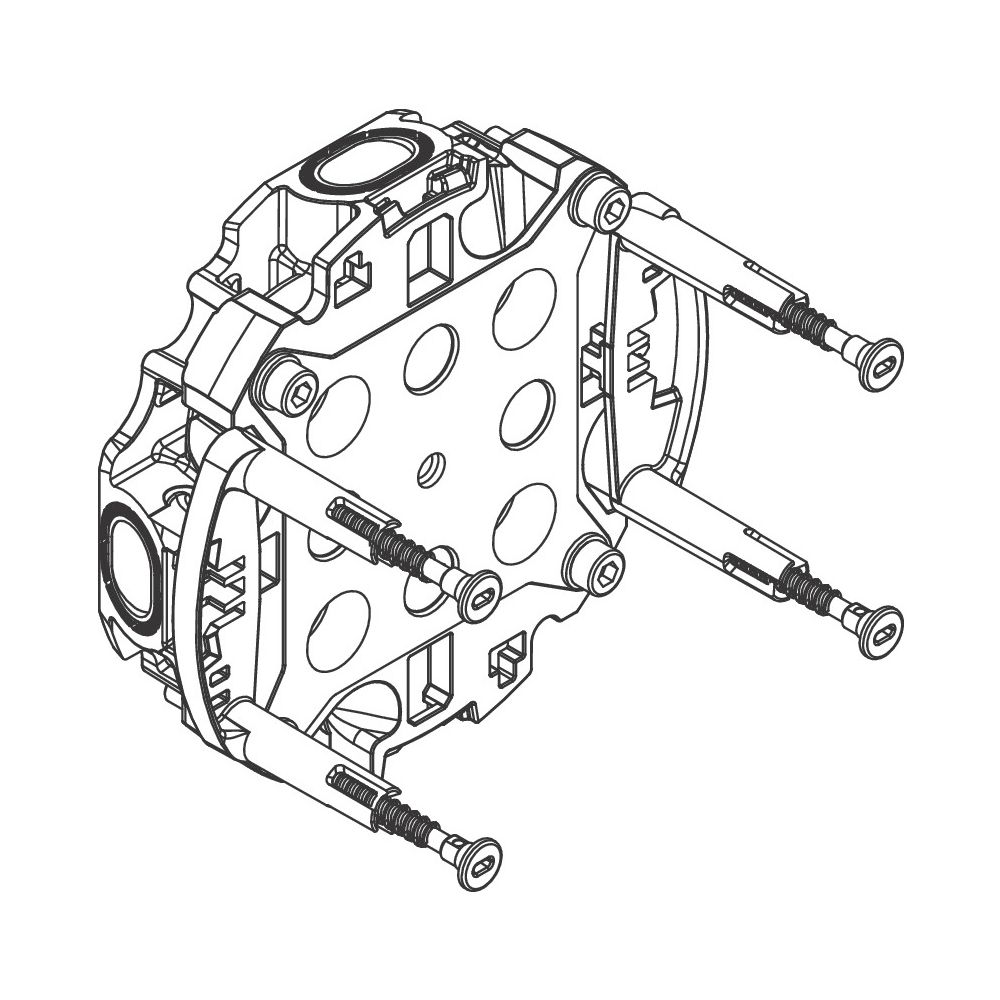 hansgrohe Adapterplatte für iBox universal 2... HANSGROHE-13588000 4059625477359 (Abb. 2)