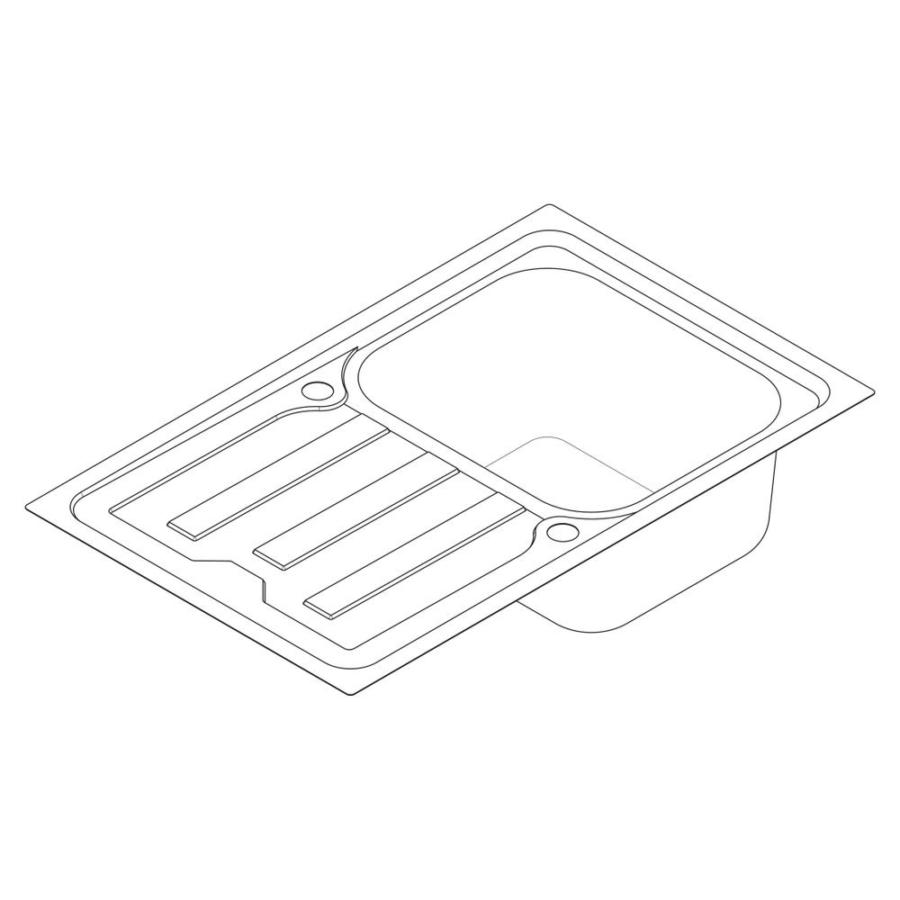 Hansgrohe Einbauspüle S44 S440-F342 79342, Abtropffläche kurz, automatischer Garnit... HANSGROHE-43368800 4059625514375 (Abb. 4)