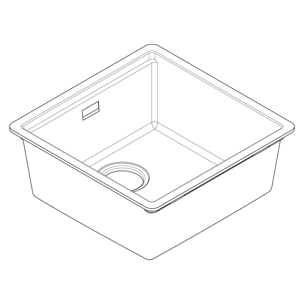 Hansgrohe Einbauspüle S53 S530-F400, manueller Garnitur, Graphitschwarz... HANSGROHE-43361170 4059625514474 (Abb. 3)
