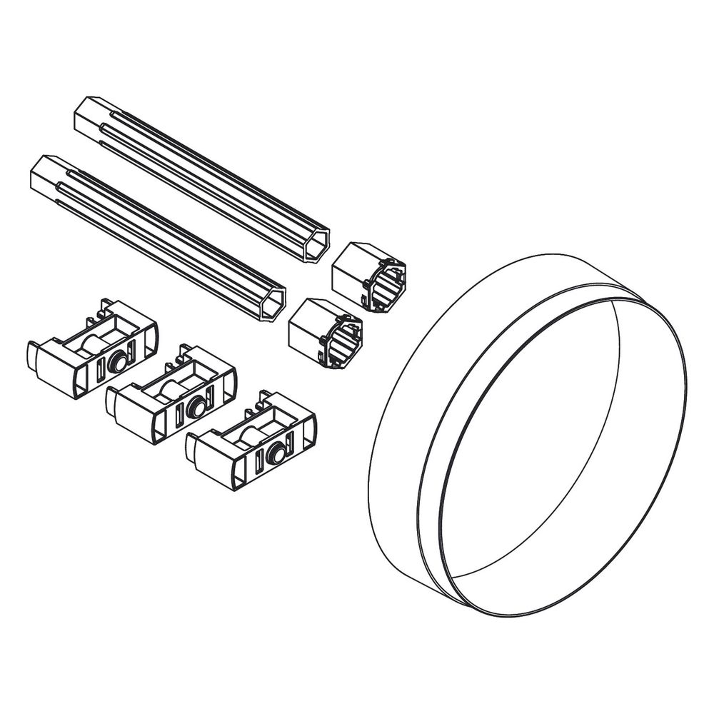 hansgrohe Verlängerung Fertigsets iBox universal 2, 25mm... HANSGROHE-13638000 4059625536209 (Abb. 2)