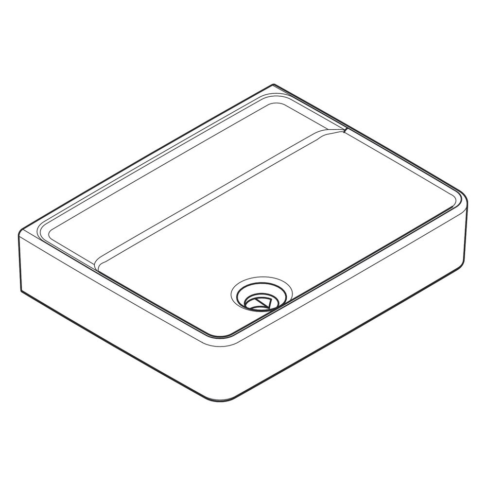 Hansgrohe Xanuia Q Handwaschbecken 500x390mm, ohne Hahnloch und Überlauf, Weiß... HANSGROHE-60234450 4059625535431 (Abb. 3)