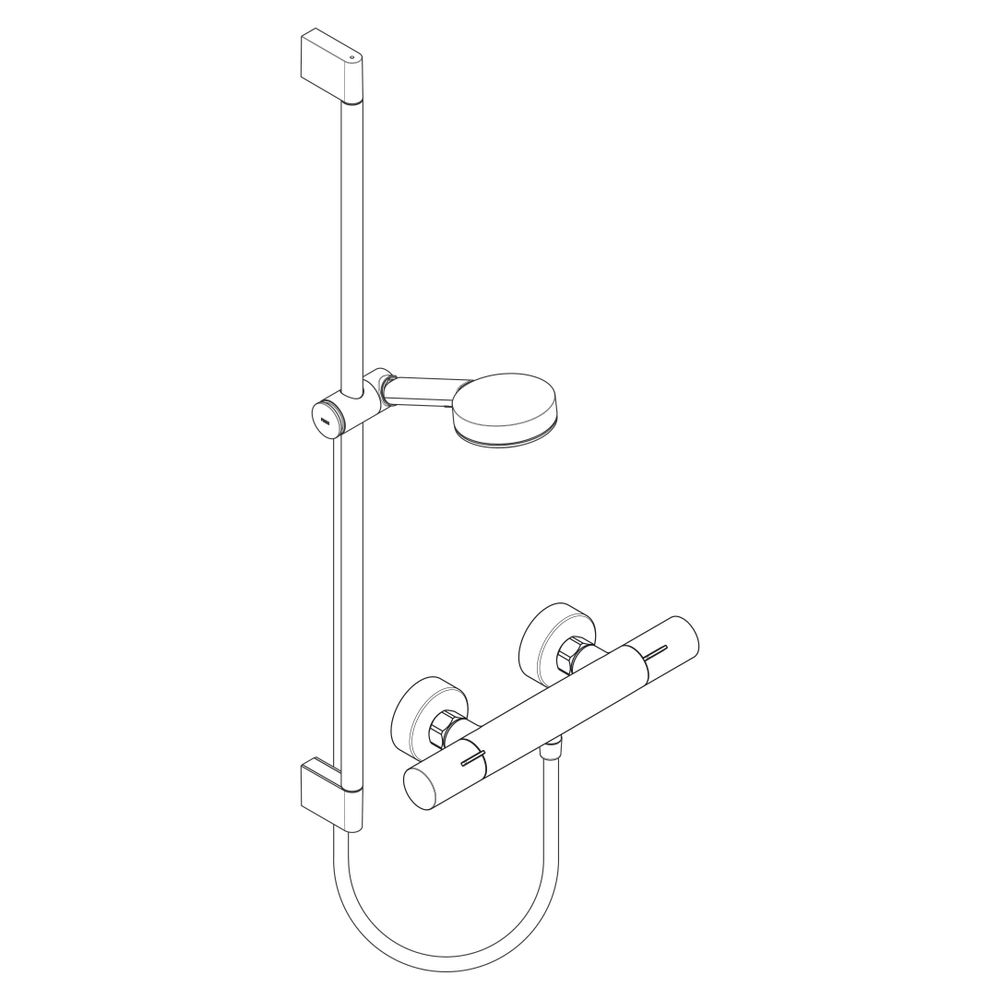 hansgrohe Pulsify Select S Brausesystem 105mm 3jet Relaxation EcoSmart, Mattschwarz... HANSGROHE-24261670 4059625536742 (Abb. 5)