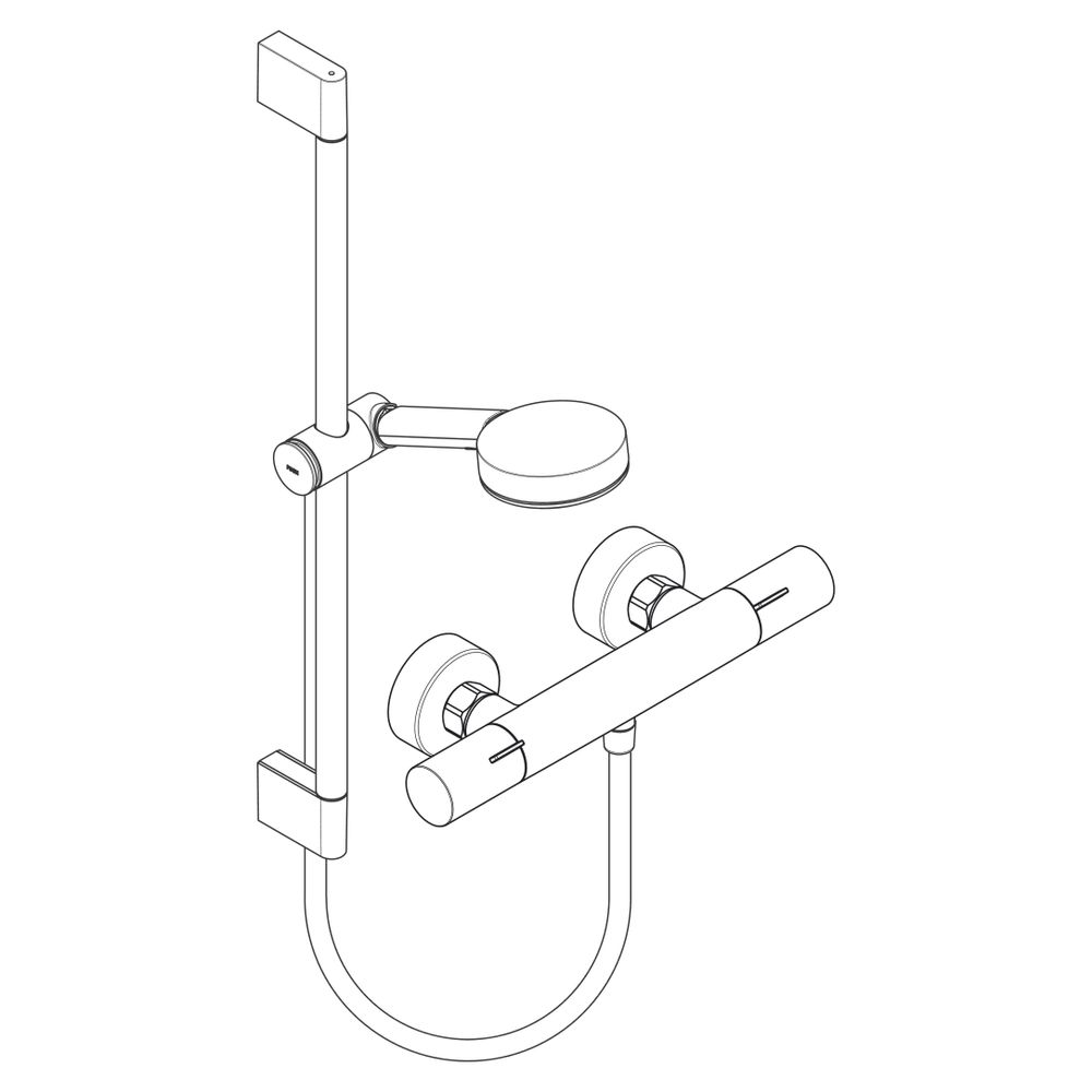 hansgrohe Pulsify Select S Brausesystem 105mm 3jet Relaxation EcoSmart, Mattschwarz... HANSGROHE-24262670 4059625536728 (Abb. 5)