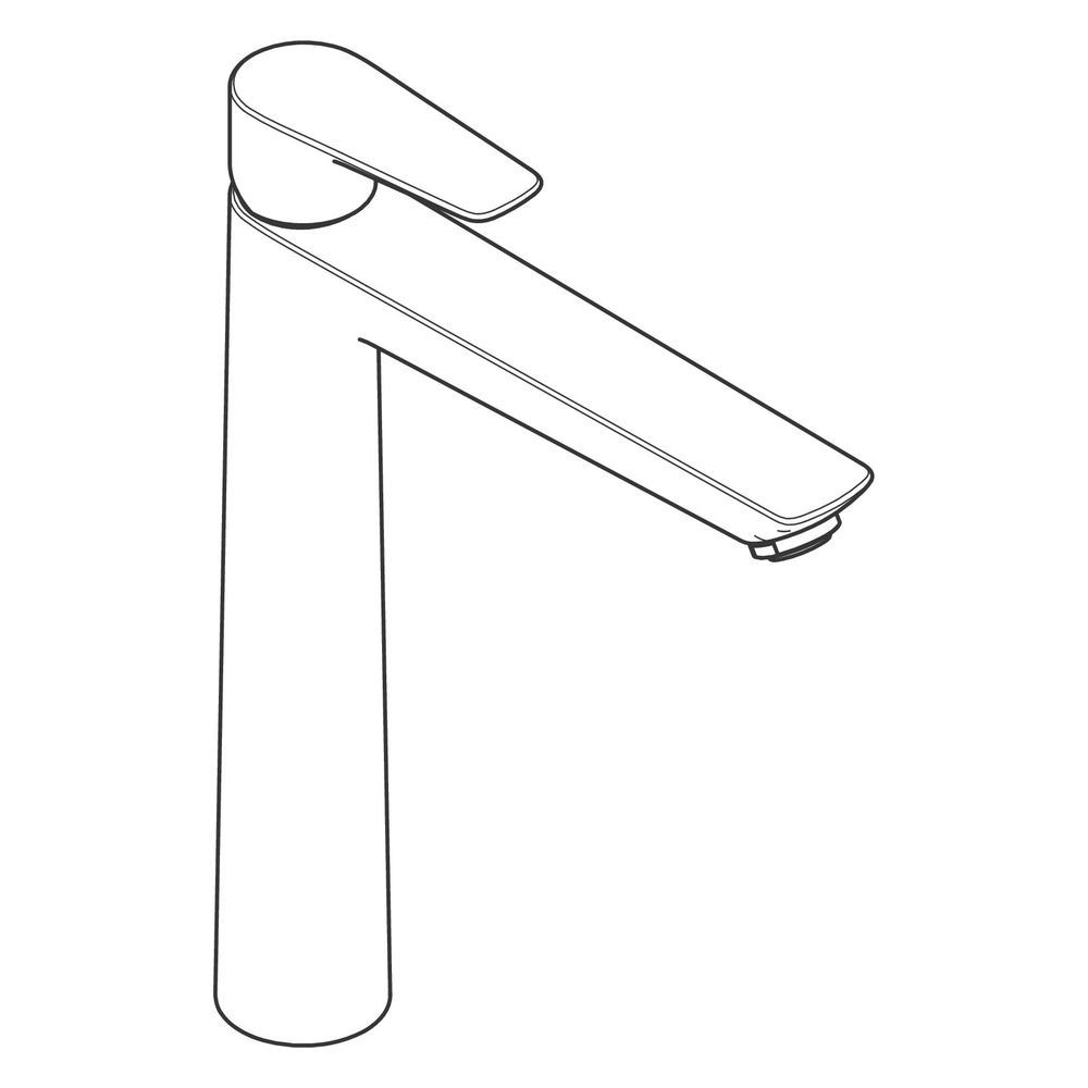 hansgrohe Talis E Einhebel-Waschtischmischer 240mm 5l/min Mattschwarz ohne Garnitur... HANSGROHE-71717670 4059625265840 (Abb. 4)