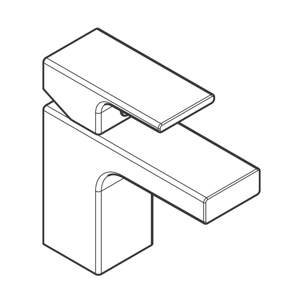 hansgrohe Vernis Shape Einhebel-Waschtischmischer 70mm 5l/min Chrom mit isolierter ... HANSGROHE-71560000 4059625321454 (Abb. 5)
