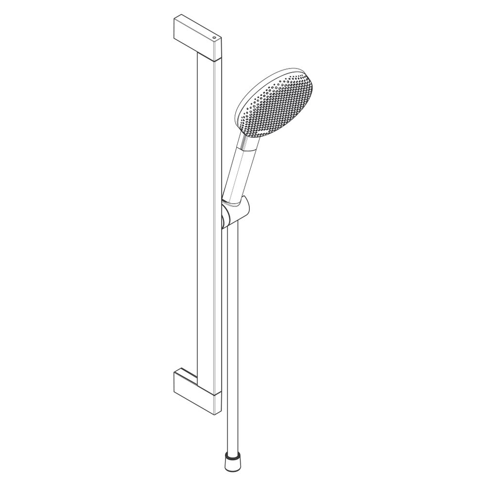 Hansgrohe Raindance Alive Select S Brauseset 125mm 7,1l/min 3jet EcoSmart, Unica E ... HANSGROHE-24600670 4059625562963 (Abb. 4)