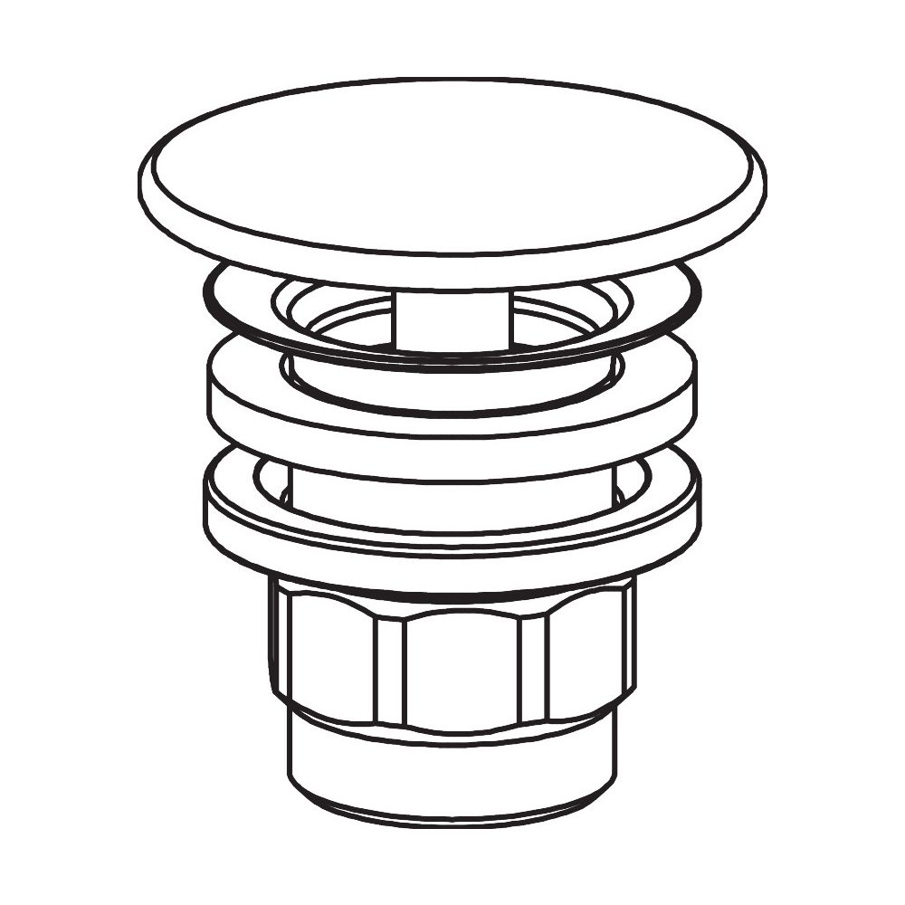 Hansgrohe Ablaufgarnitur für Waschtische, G 1 1/4", Keramik, Weiß... HANSGROHE-50110450 4059625493403 (Abb. 3)