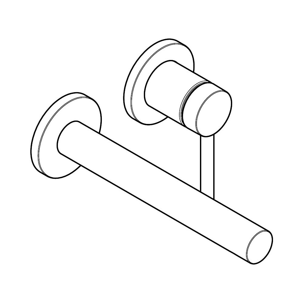 Hansgrohe Zesis S Einhebel-Waschtischmischer Unterputz für Wandmontage mit Auslauf ... HANSGROHE-74750670 4059625563014 (Abb. 4)