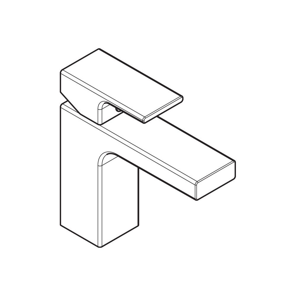 hansgrohe Vernis Shape Einhebel-Waschtischmischer 100mm 5l/min Chrom mit isolierter... HANSGROHE-71561000 4059625321447 (Abb. 5)
