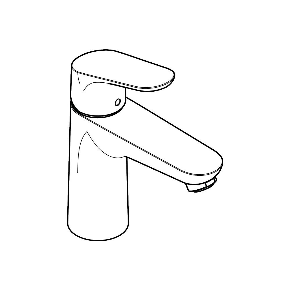 hansgrohe Focus Einhebel-Waschtischmischer 100mm 5l/min mit Zugstangen-Garnitur, Ch... HANSGROHE-31607000 4011097679433 (Abb. 5)