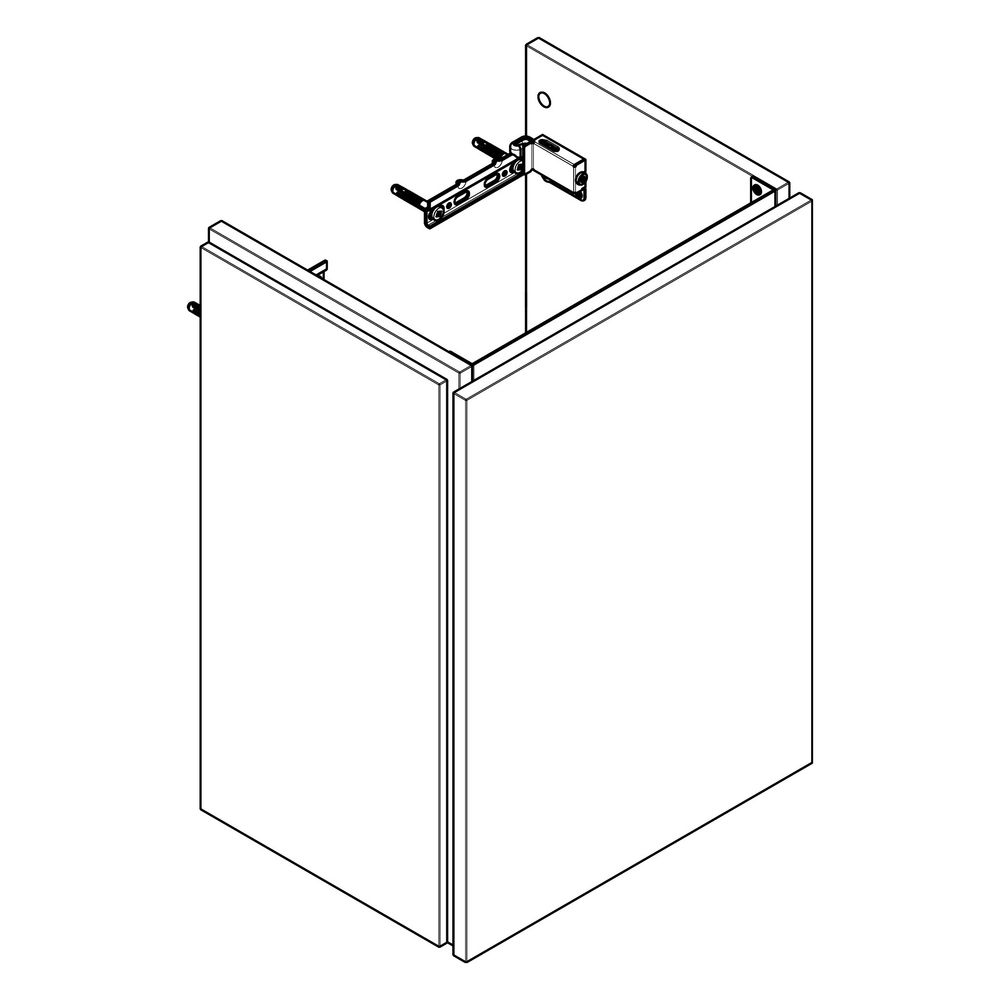 Hansgrohe Xilesa E Waschtischunterschrank 430x330mm, für Handwaschbecken, Türanschl... HANSGROHE-54245780 4059625546048 (Abb. 3)