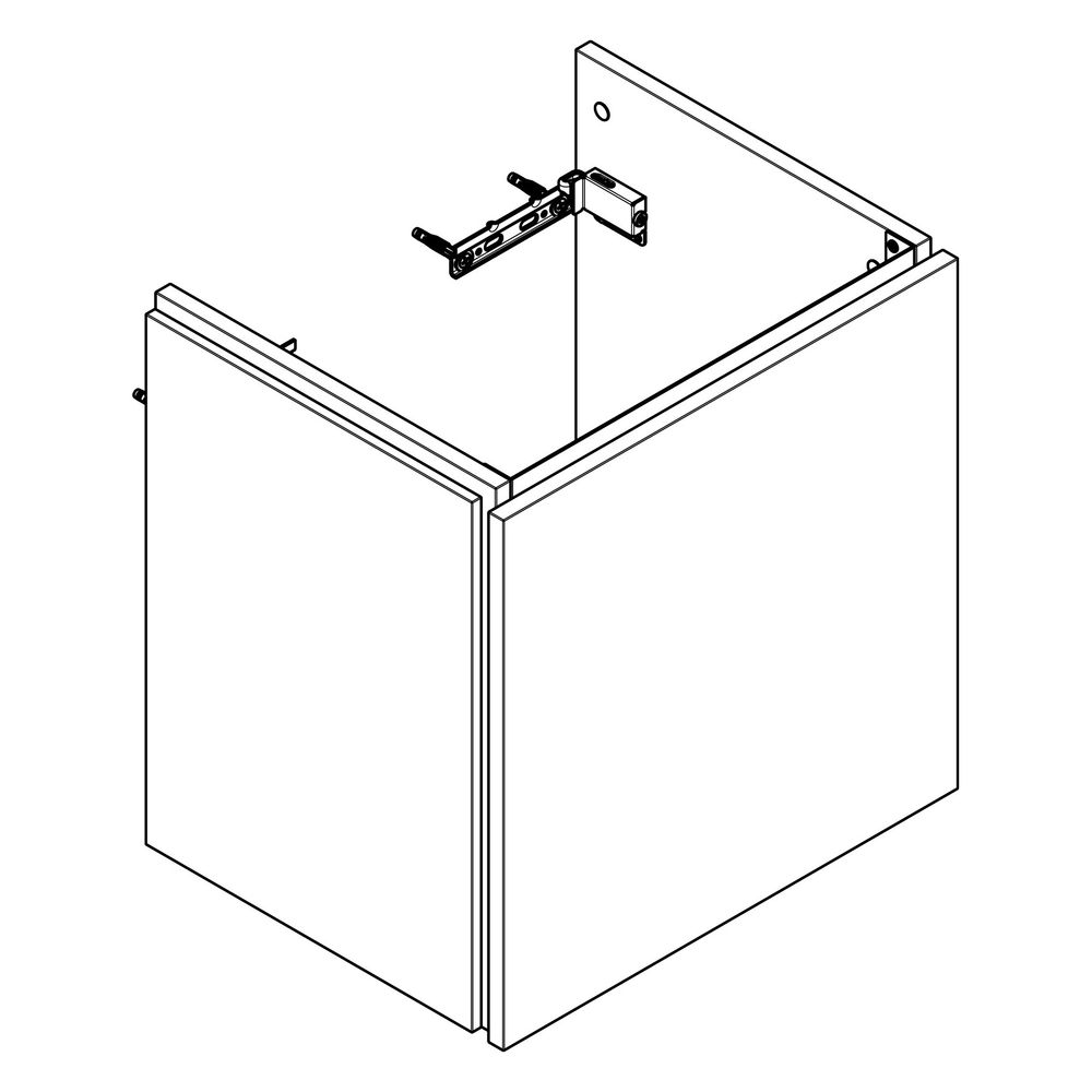 Hansgrohe Xilesa E Waschtischunterschrank 480x380mm, 1 Schubkasten für Handwaschbec... HANSGROHE-54247780 4059625543665 (Abb. 3)
