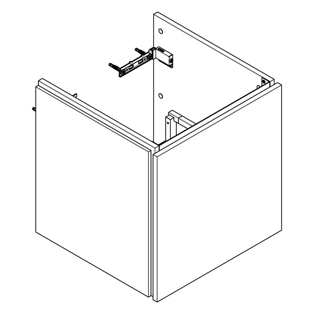 Hansgrohe Xilesa E Waschtischunterschrank 480x470mm, 1 Schubkasten für Handwaschbec... HANSGROHE-54249760 4059625546291 (Abb. 3)