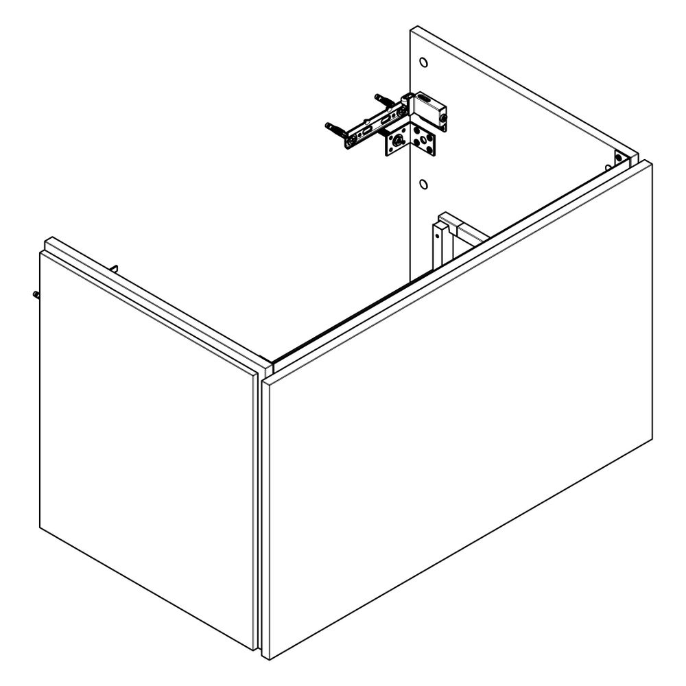 Hansgrohe Xilesa E Waschtischunterschrank 780x470mm, 1 Schubkasten für Waschtisch, ... HANSGROHE-54259550 4059625546710 (Abb. 3)