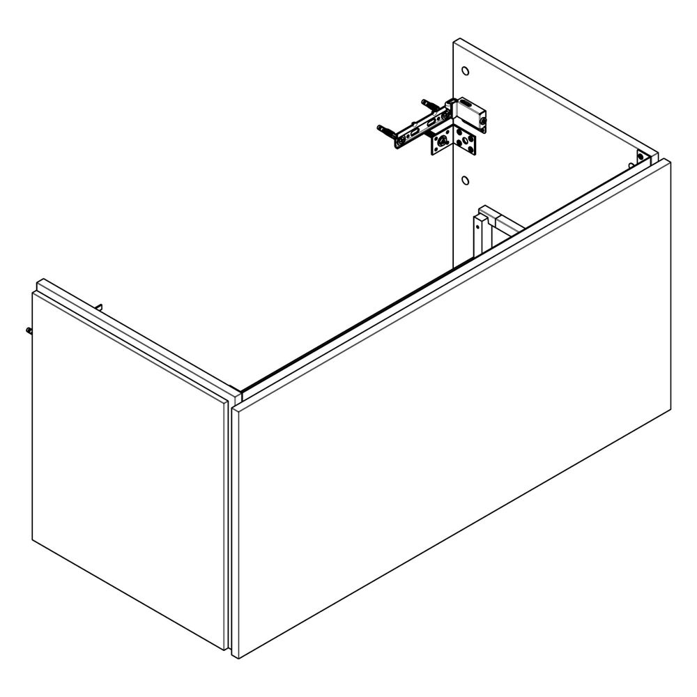 Hansgrohe Xilesa E Waschtischunterschrank 980x470mm, 1 Schubkasten für Waschtisch, ... HANSGROHE-54261760 4059625546611 (Abb. 3)