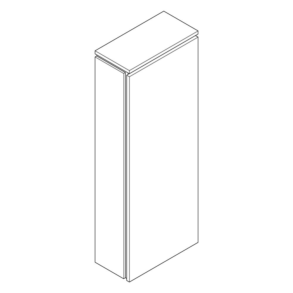 Hansgrohe Xilesa E Halbhochschrank 400x1065x200mm, SoftClose, Türanschlag links, Ma... HANSGROHE-54281700 4059625547427 (Abb. 3)