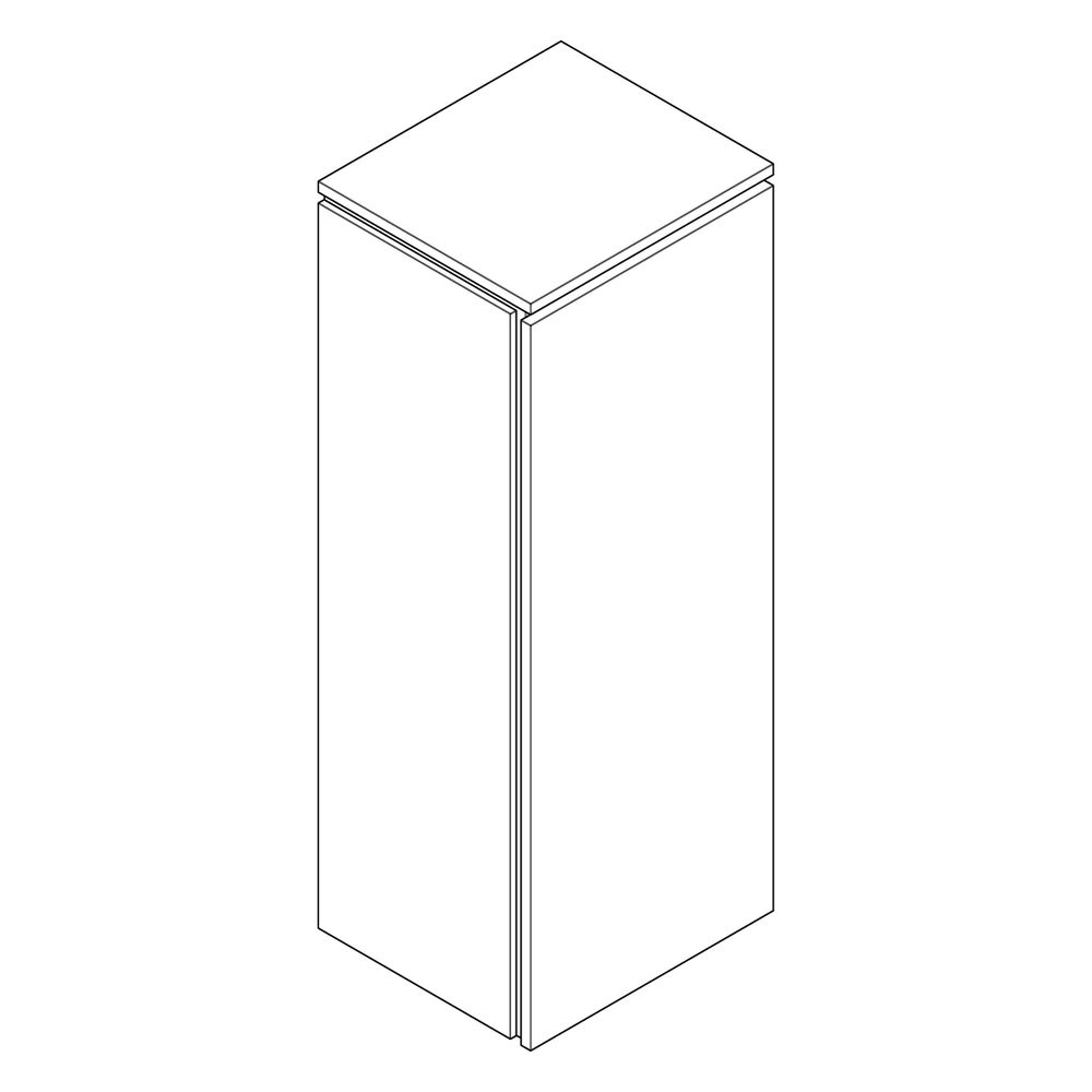 Hansgrohe Xilesa E Halbhochschrank 400x1065x350mm, SoftClose, Türanschlag rechts, M... HANSGROHE-54284700 4059625547694 (Abb. 3)