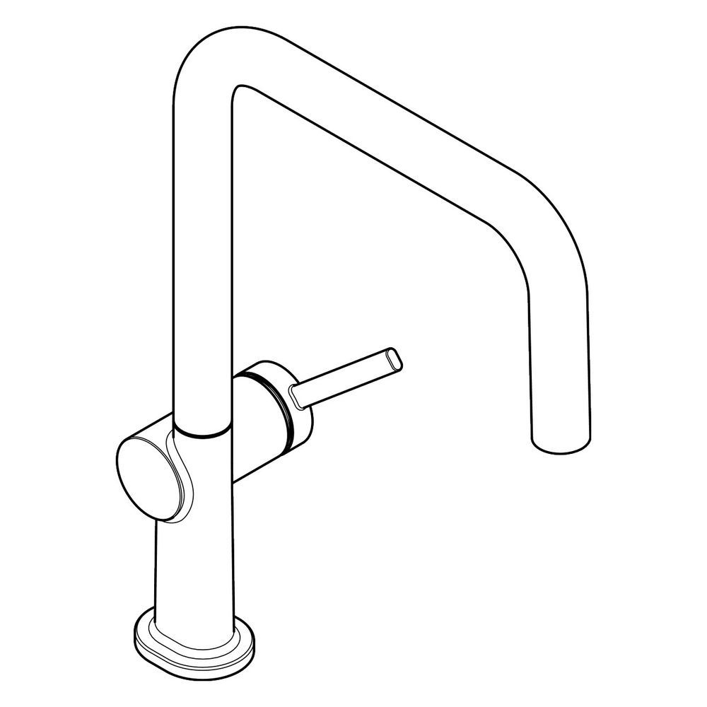 hansgrohe Talis M54 U, Einhebel-Küchenmischer 220mm 9l/min 1jet, Edelstahl Finish... HANSGROHE-72806800 4059625255285 (Abb. 4)
