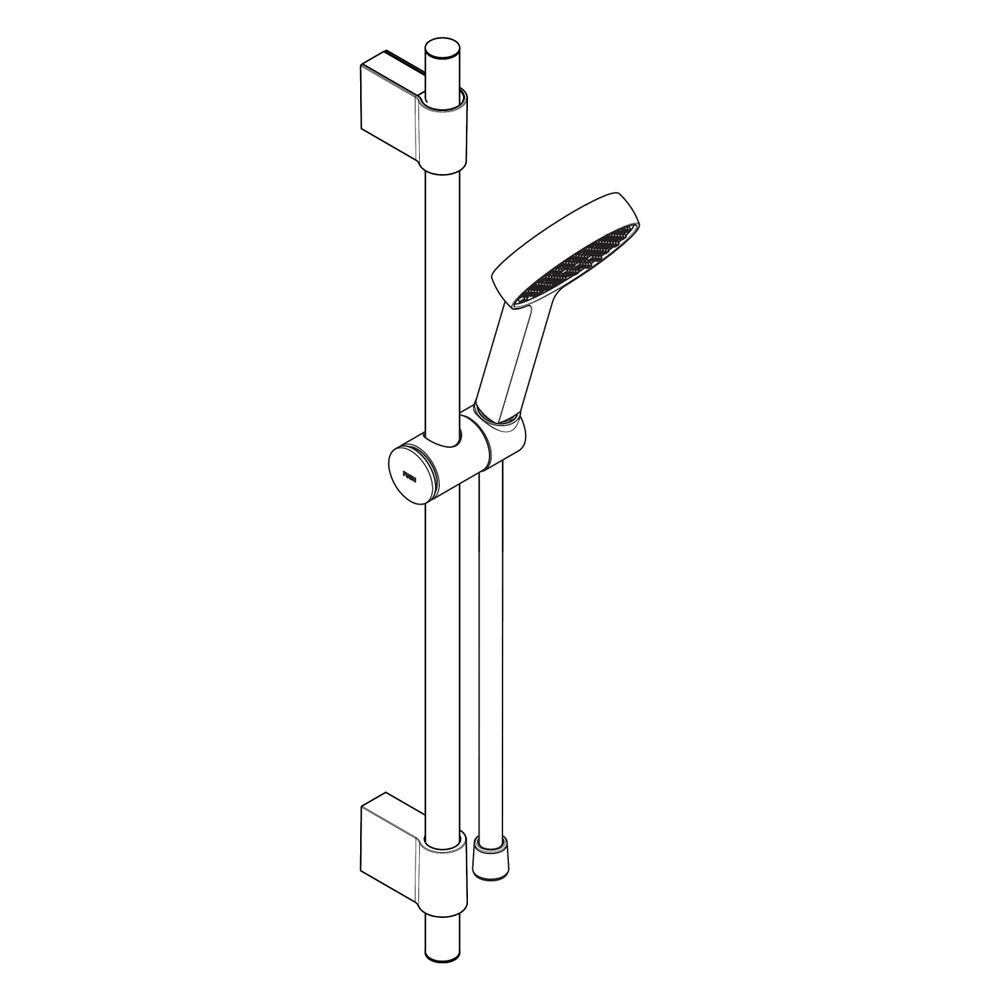 Hansgrohe Activera Select S Brauseset, 2jet EcoSmart, Handbrause 95mm, Brausestange... HANSGROHE-28048000 4059625602782 (Abb. 5)