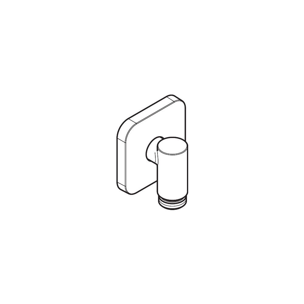 Hansgrohe FixFit Fine Q Wandanschluss, Rückflussverhinderer, G 1/2", 25l/min, Metal... HANSGROHE-28884670 4059625616253 (Abb. 4)