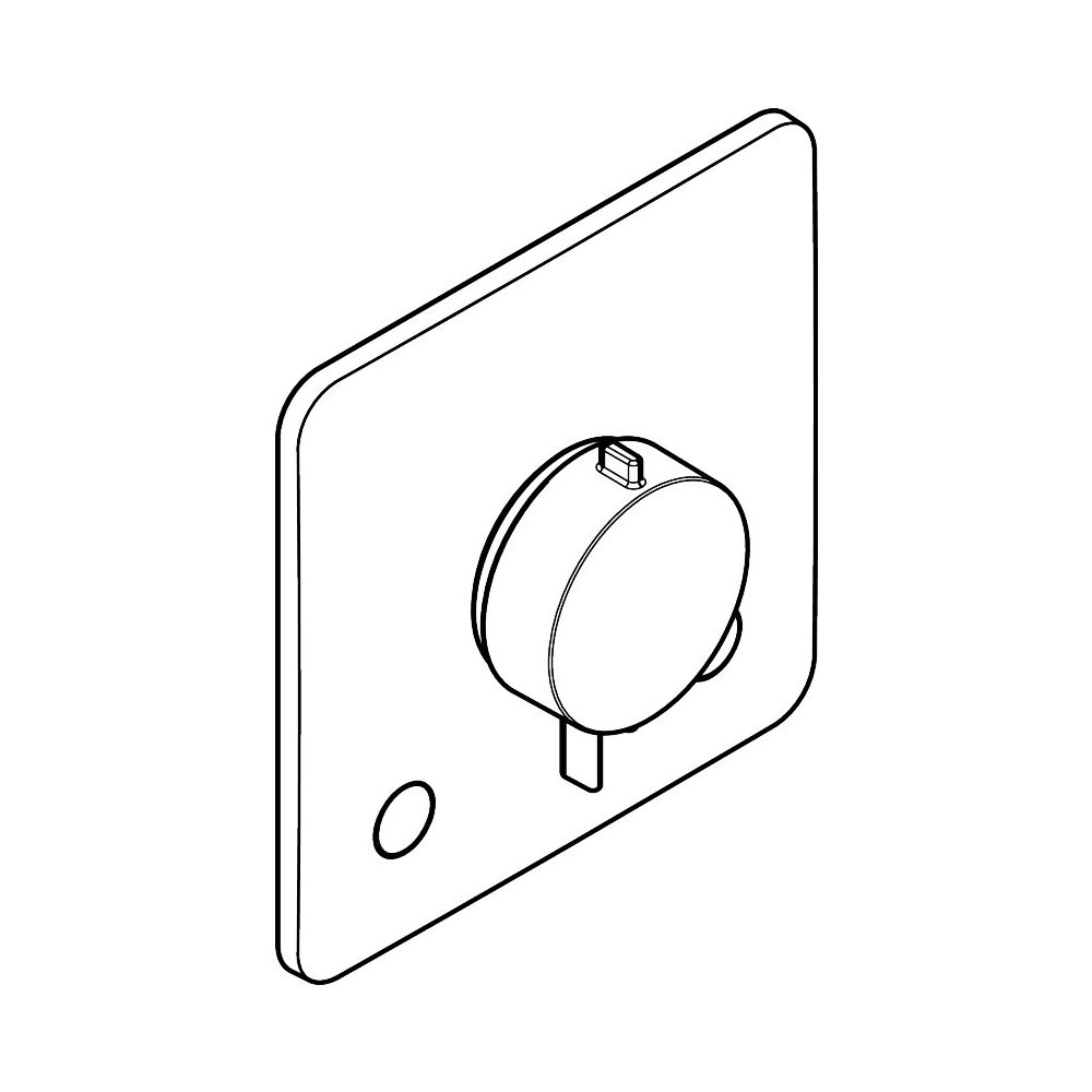 Hansgrohe Ecostat Comfort Q Thermostat Unterputz, 25,7l/min, für 2 Verbraucher, Mat... HANSGROHE-33713700 4059625624494 (Abb. 4)