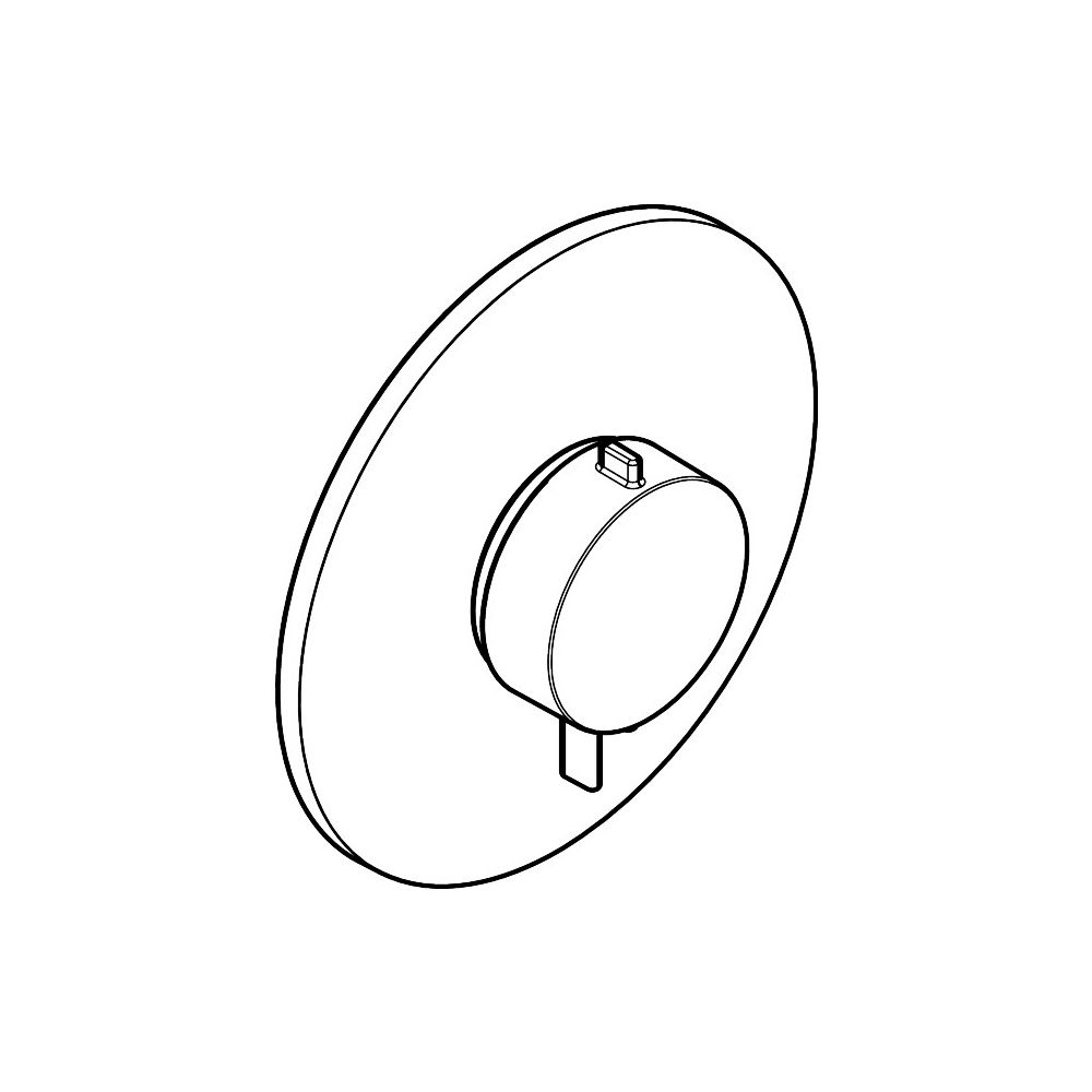 Hansgrohe Ecostat Comfort S Thermostat Unterputz, 25,2l/min, für 1 Verbraucher, Chr... HANSGROHE-33714000 4059625624463 (Abb. 4)