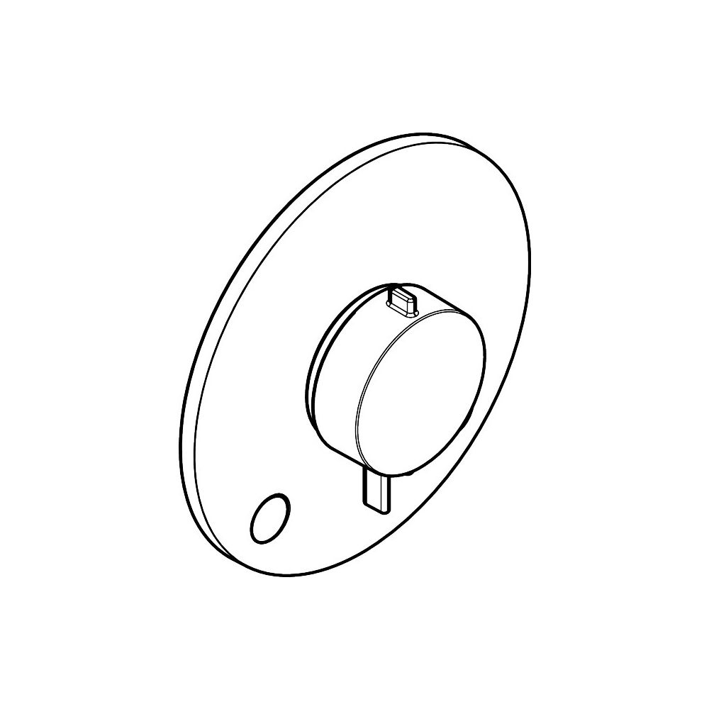 Hansgrohe Ecostat Comfort S Thermostat Unterputz, 25,7l/min, für 2 Verbraucher, Pol... HANSGROHE-33715990 4059625624678 (Abb. 4)