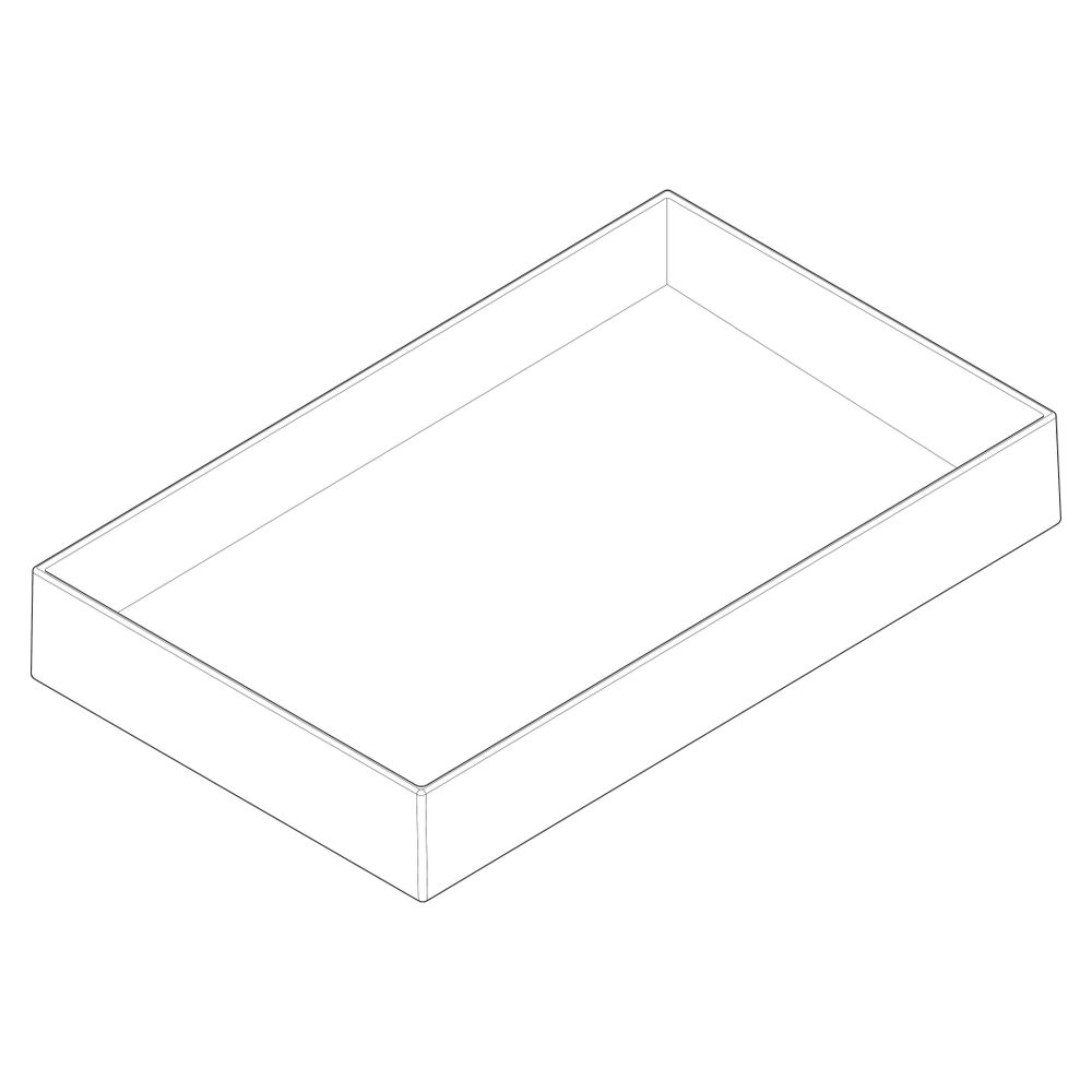 Hansgrohe Xuniva Evo E Aufsatzwaschtisch 650x400x120mm, ohne Hahnloch und Überlauf,... HANSGROHE-60326700 4059625618936 (Abb. 3)