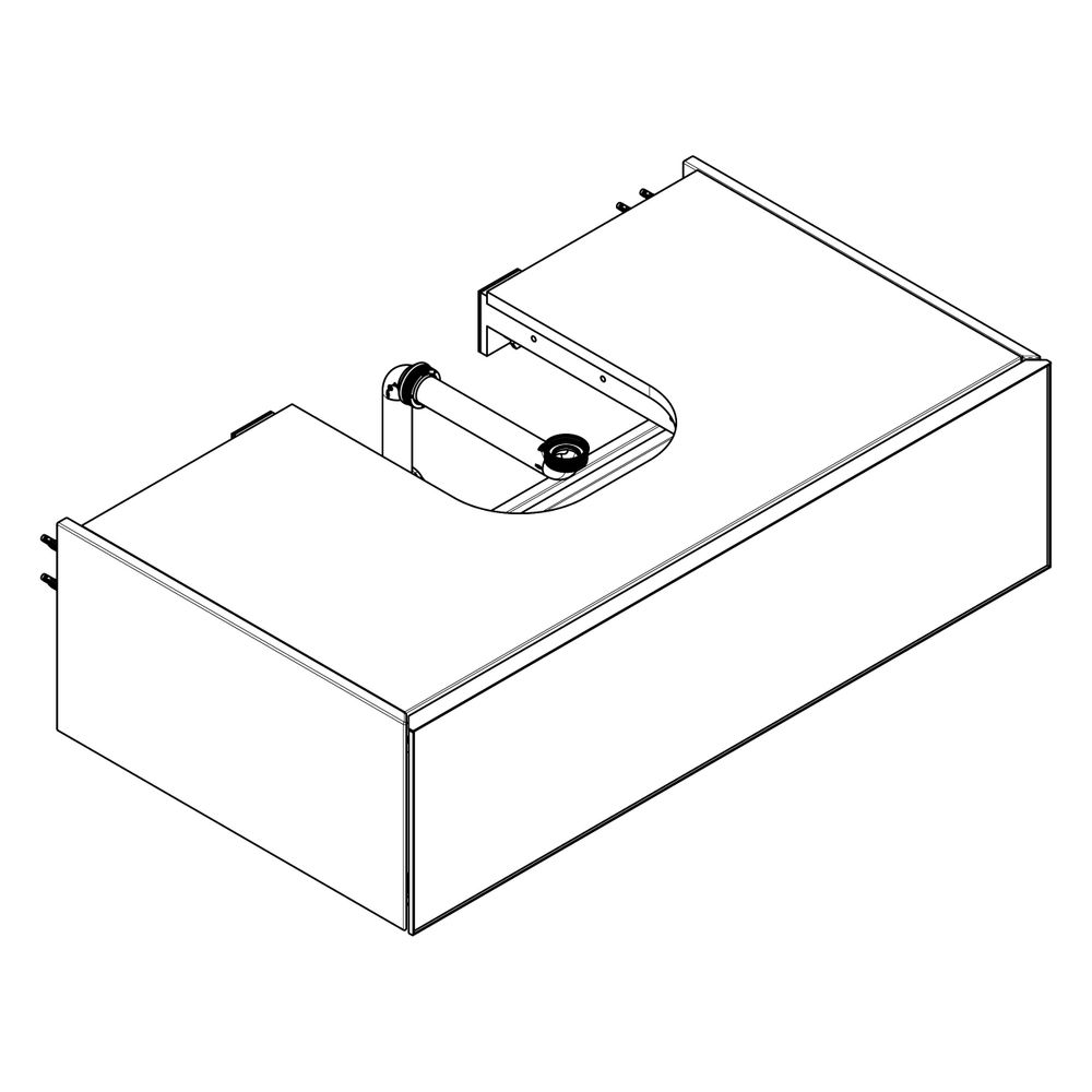 Hansgrohe Xevolos E Waschtischunterschrank Sandbeige Matt 980x550mm, 1 SK für Konso... HANSGROHE-54314790 4059625635001 (Abb. 3)