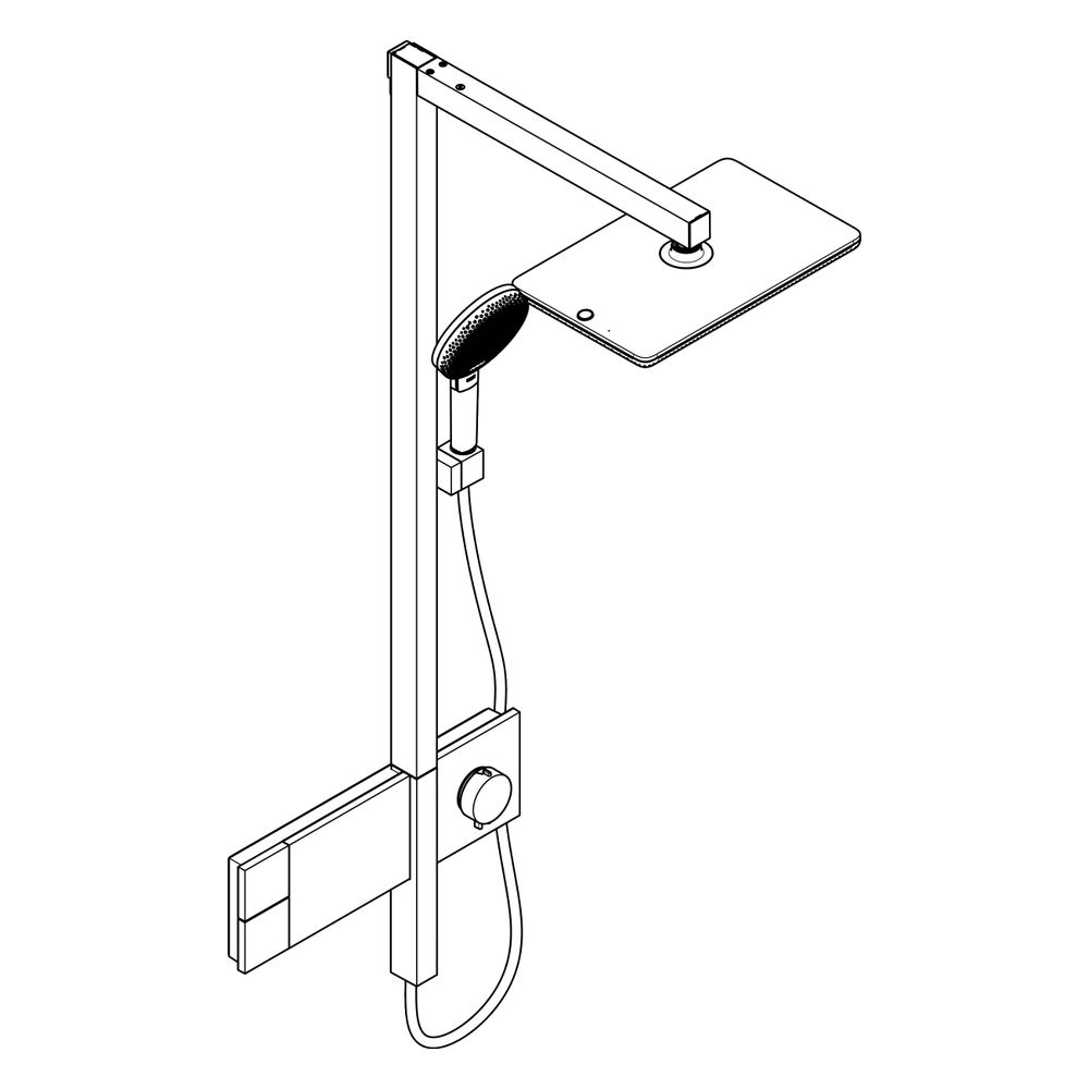 Hansgrohe Raindance Alive Q Showerpipe Duschsystem 210x340mm, 1jet, ShowerSelect Co... HANSGROHE-24580000 4059625568576 (Abb. 5)
