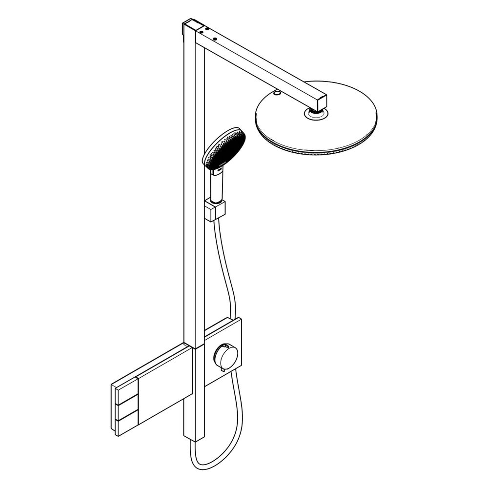 Hansgrohe Raindance Alive S Showerpipe Duschsystem 300mm, 2jet EcoSmart, ShowerSele... HANSGROHE-24596000 4059625569047 (Abb. 4)