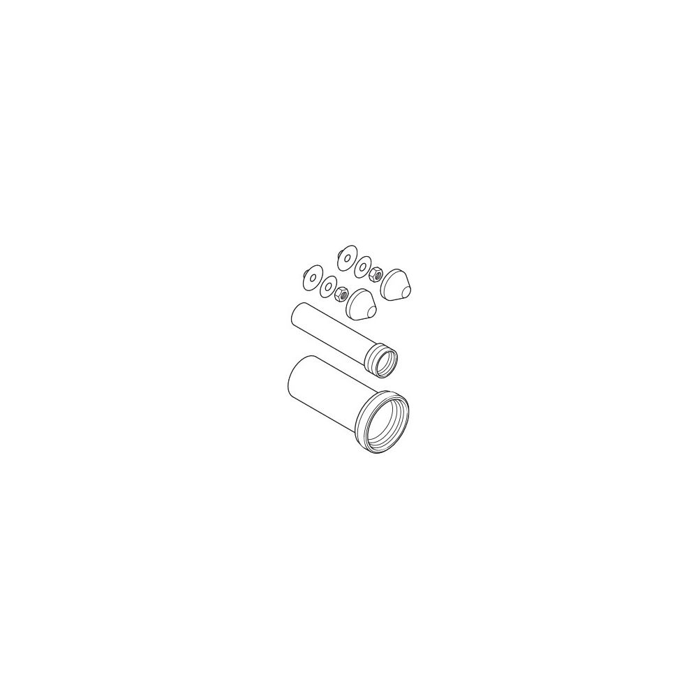 Hansgrohe Anschlussgarnitur EluPura für Wand-WC, 60330000... HANSGROHE-60330000 4059625686782 (Abb. 3)