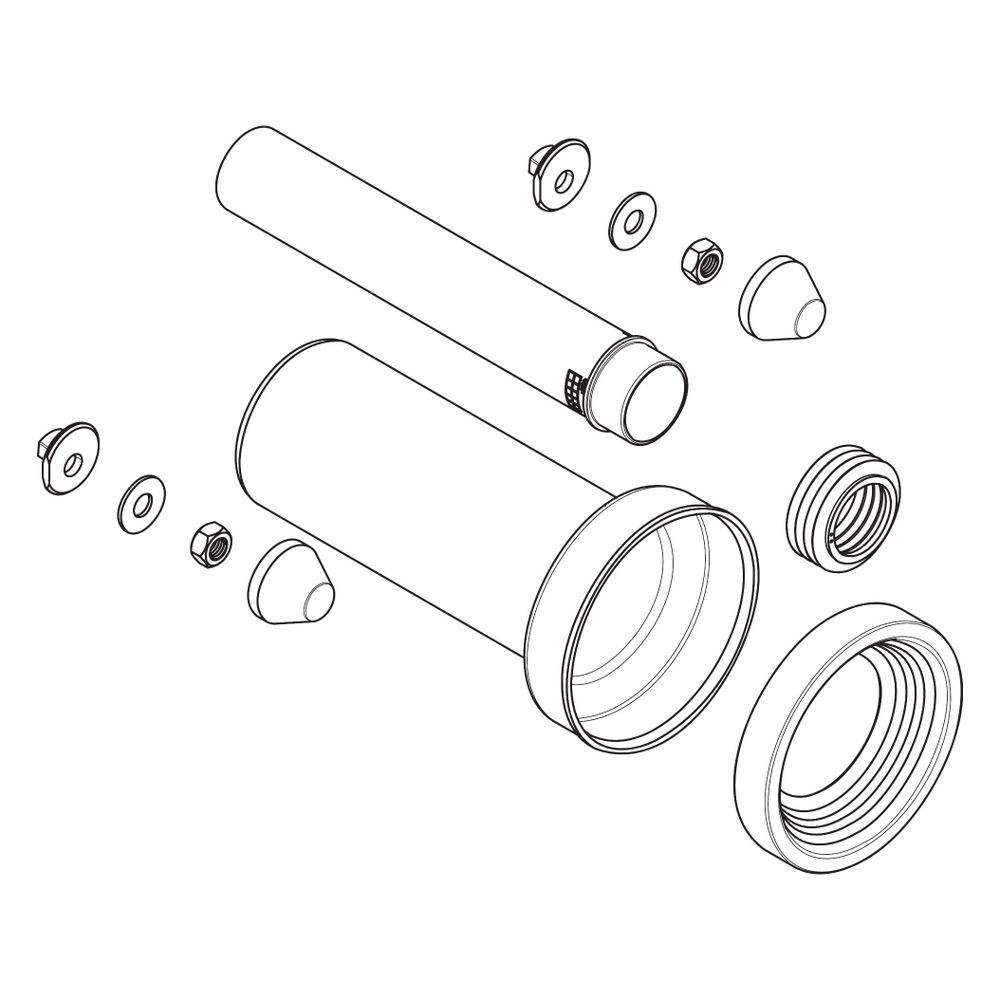 Hansgrohe Anschlussgarnitur EluPura für Wand-WC, 60330000... HANSGROHE-60330000 4059625686782 (Abb. 4)