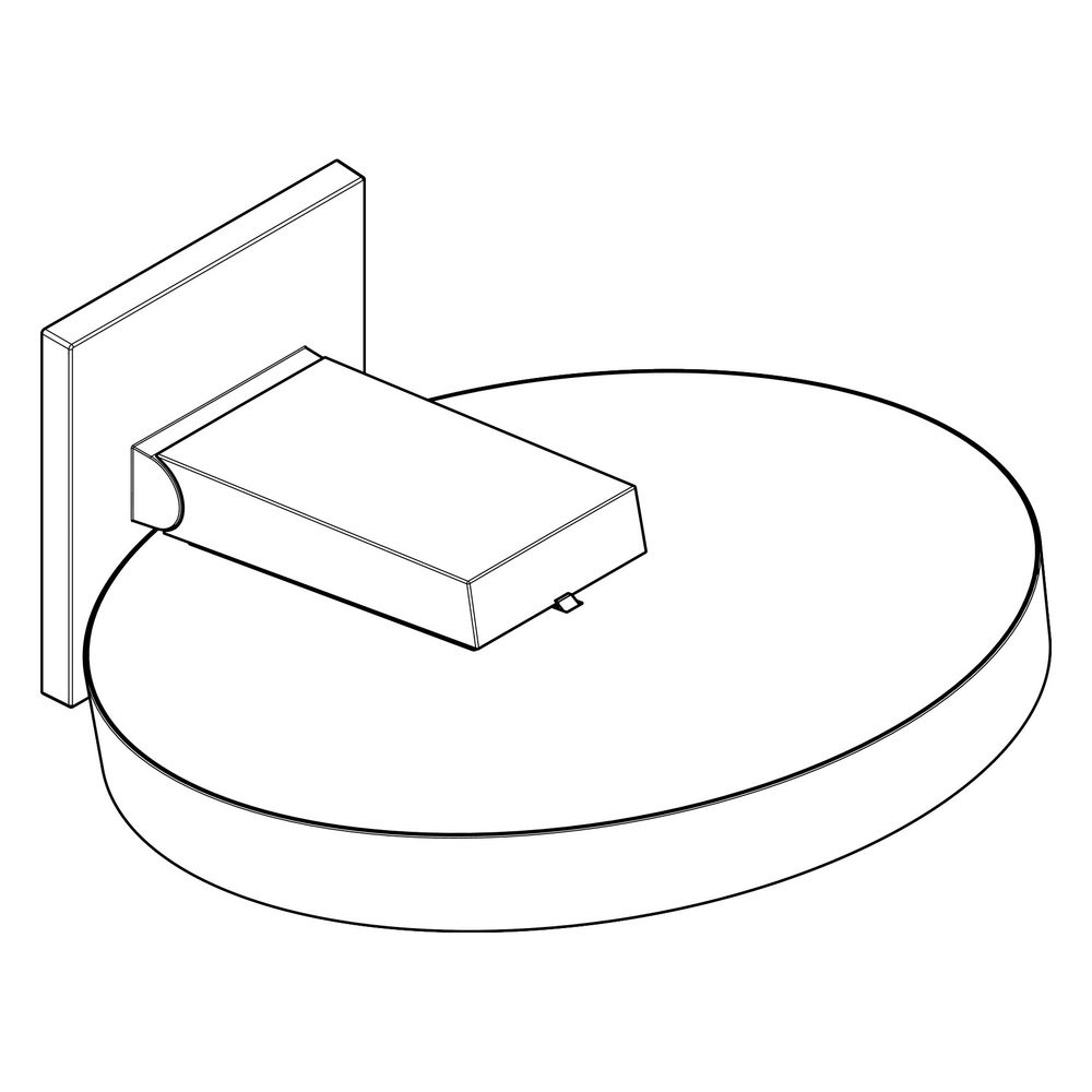hansgrohe Rainfinity Kopfbrause 250mm 1jet 9,4l/min EcoSmart mit Wandanschluss, Mat... HANSGROHE-26227700 4059625200797 (Abb. 4)