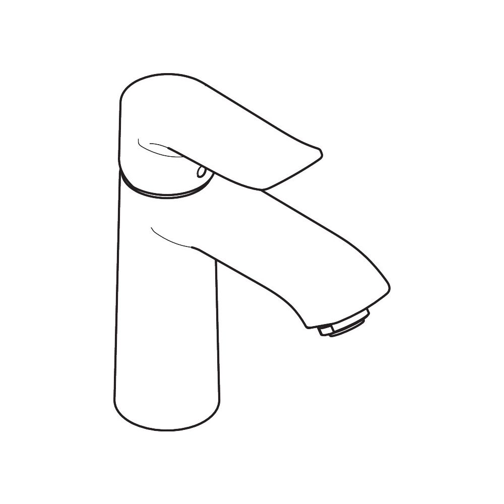 hansgrohe Metris Einhebel-Waschtischmischer 110mm 5l/min mit Zugstangen-Garnitur, C... HANSGROHE-31080000 4011097660967 (Abb. 5)