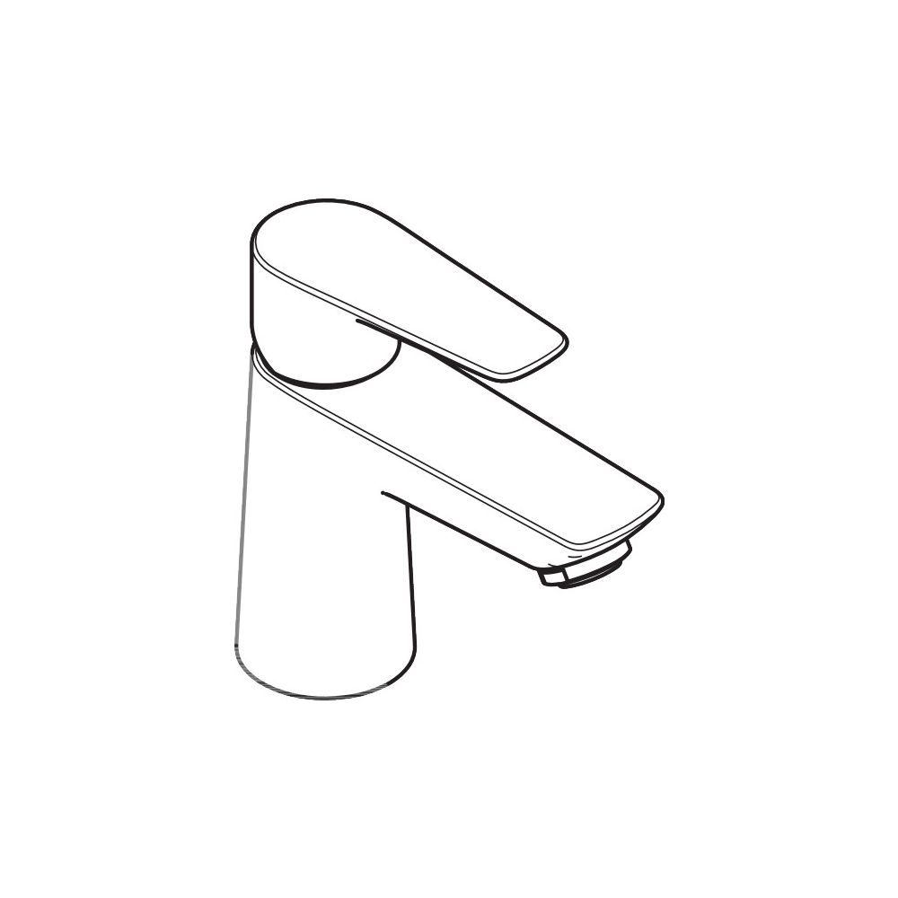hansgrohe Talis E Standventil 80 mit Hebelgriff für Kaltwasser oder vorgemischtes W... HANSGROHE-71706000 4011097770642 (Abb. 4)