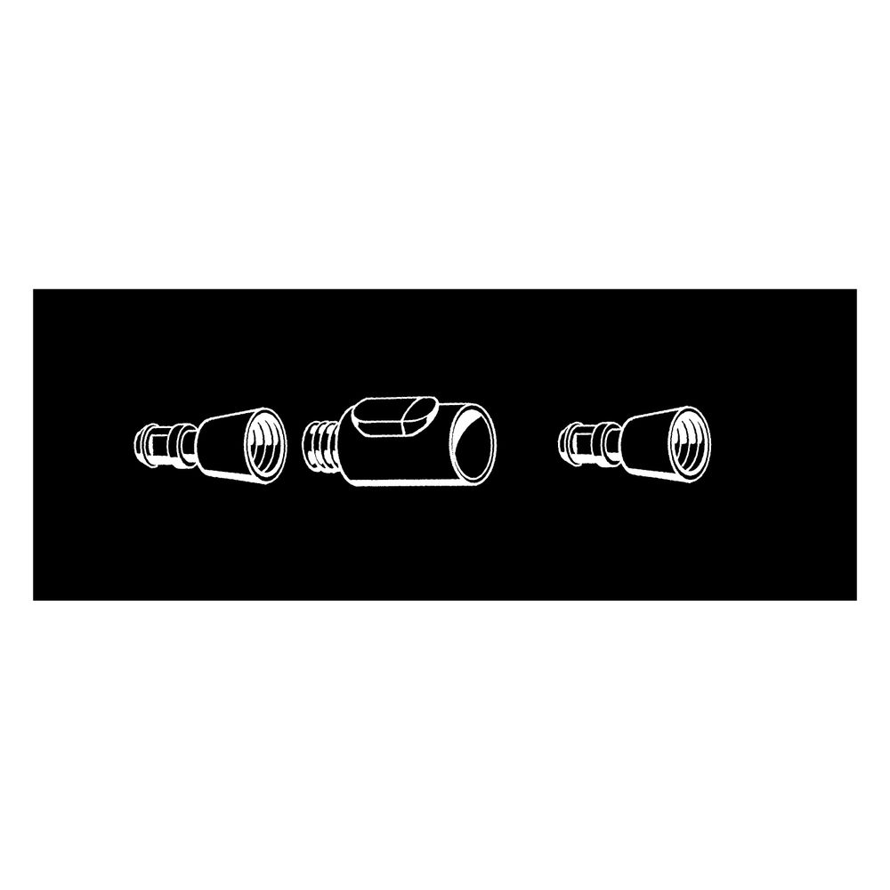 Hansgrohe Schnellkupplung DN 15, für Handbrausen, Schwarz... HANSGROHE-28346000 4011097116969 (Abb. 4)