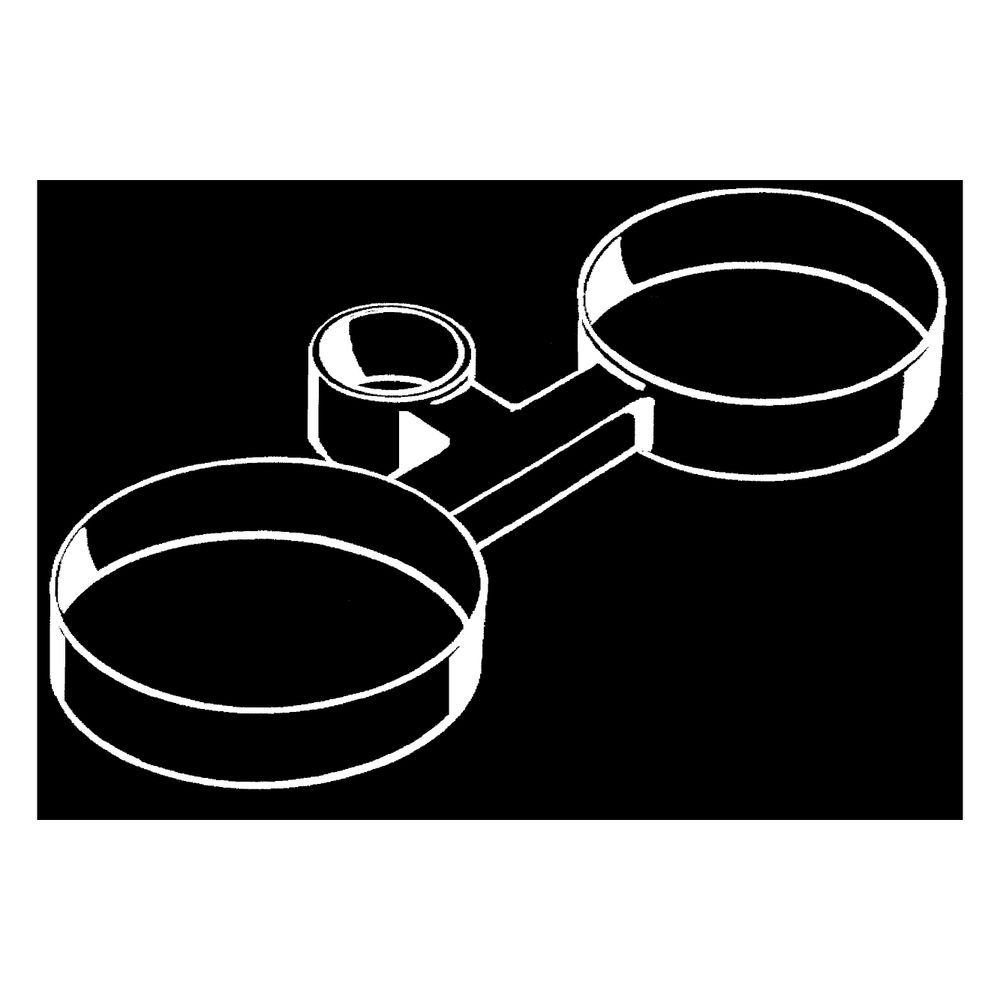 Hansgrohe Halter Lotionset A, Halter Edelmatt, 27821880... HANSGROHE-27821880 4011097265902 (Abb. 3)