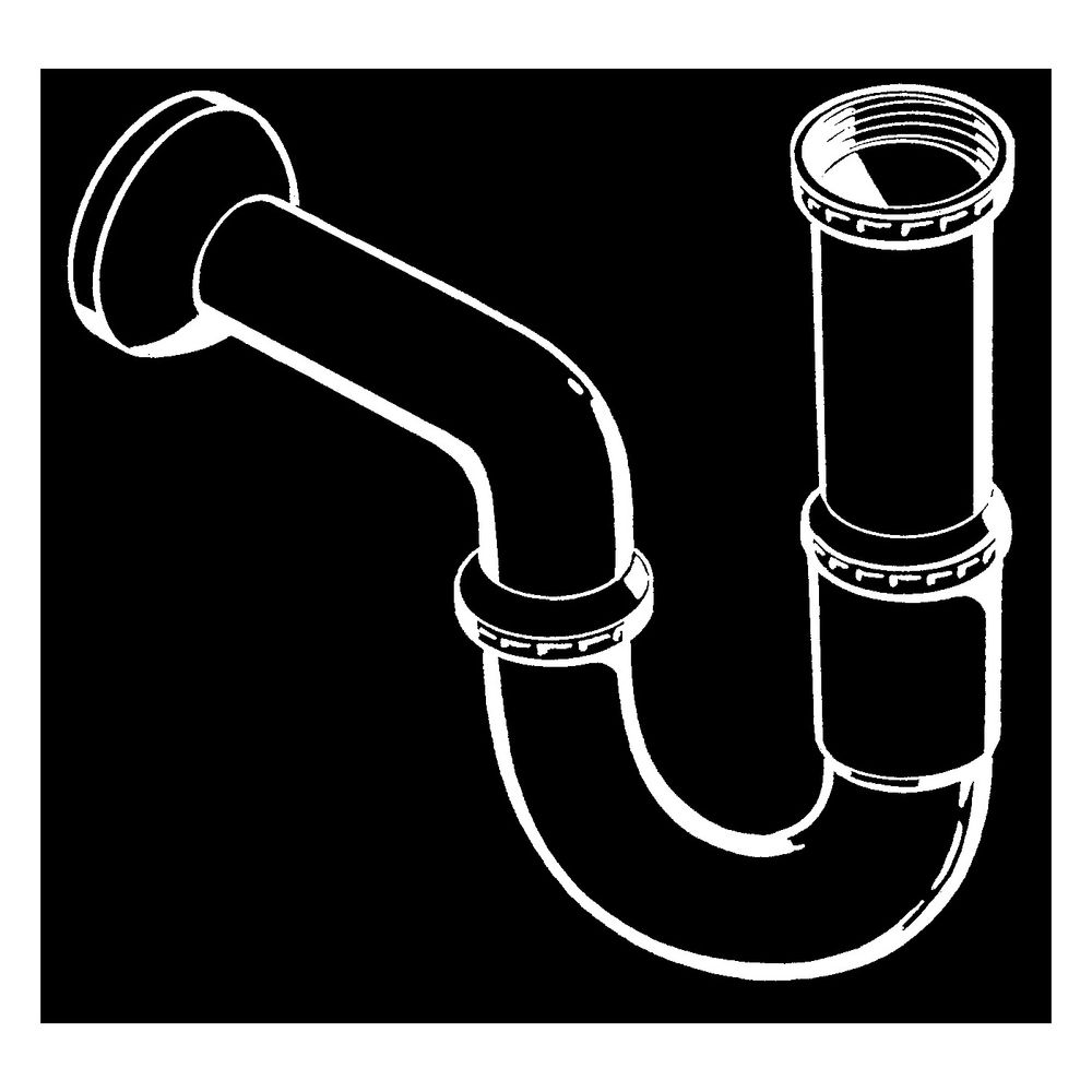 hansgrohe Standard Röhrensiphon DN 32, Chrom... HANSGROHE-53002000 4011097123912 (Abb. 4)
