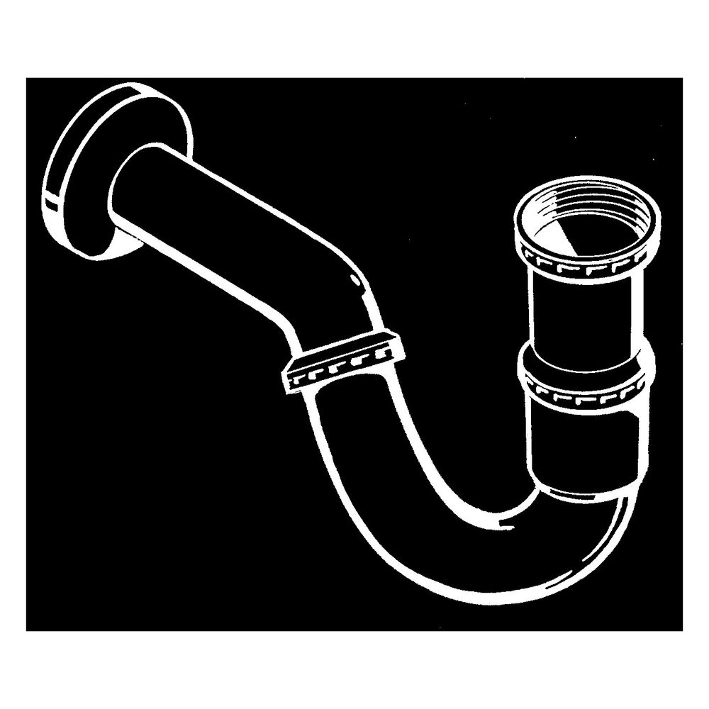 hansgrohe Bidet-Röhrensifon DN 32, Chrom... HANSGROHE-55237000 4011097125138 (Abb. 4)
