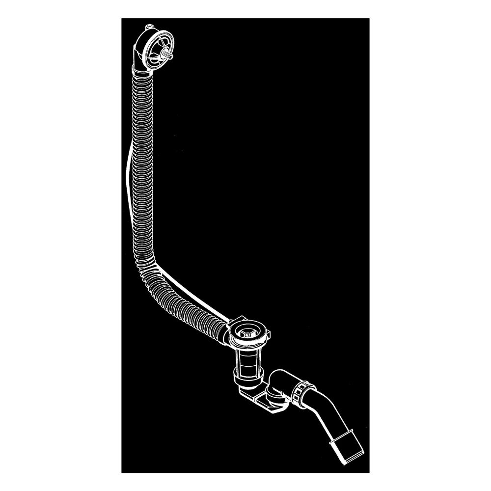 Hansgrohe Flexaplus Wannen Ablaufgarnitur und Überlaufgarnitur Grundset mit flexibl... HANSGROHE-58141180 4011097233574 (Abb. 4)