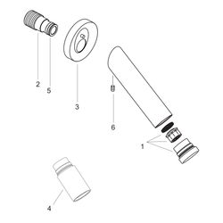 Hansgrohe AXOR Starck Wanneneinlauf, 20l/min, Chrom... HANSGROHE-10410000 4011097177939 (Abb. 1)