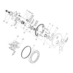 Hansgrohe AXOR Starck Einhebel-Wannenmischer Unterputz, 29l/min, Pin-Griff, Chrom... HANSGROHE-10416000 4011097365893 (Abb. 1)
