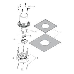 Hansgrohe AXOR Grundkörper für Armaturen bodenstehend, Einbauteil, DN 15... HANSGROHE-10452180 4011097254104 (Abb. 1)