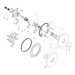 Hansgrohe AXOR Starck Einhebel-Brausemischer Unterputz, 29l/min, Pin-Griff, Chrom... HANSGROHE-10616000 4011097365916 (Abb. 1)