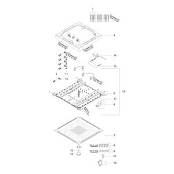 Hansgrohe AXOR ShowerSolutions ShowerHeaven, 36,8l/min, 720x720mm, 3jet, Beleuchtun... HANSGROHE-10627800 4011097585789 (Abb. 1)