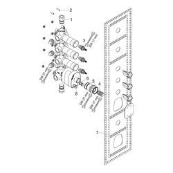 Hansgrohe AXOR ShowerSolutions Grundkörper für Thermostatmodul 360x120mm Unterputz,... HANSGROHE-10750180 4011097594286 (Abb. 1)