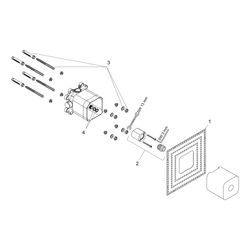 Hansgrohe AXOR ShowerSolutions Grundkörper für Kopfbrause 240x240mm, 1jet, Brausear... HANSGROHE-10921180 4011097678542 (Abb. 1)