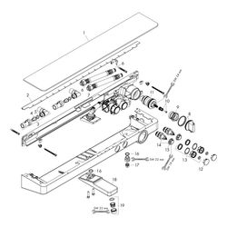 hansgrohe ShowerTablet Select Wannenthermostat 700 Aufputz DN 15, Chrom... HANSGROHE-13183000 4011097771021 (Abb. 1)